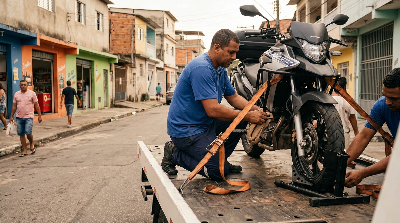 Guincho para Moto perto de mim em Barueri‑SP